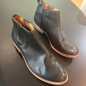 Kork-Ease Black Ankle Boots